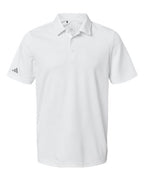 Adidas Men's Micro Piqué Polo - White