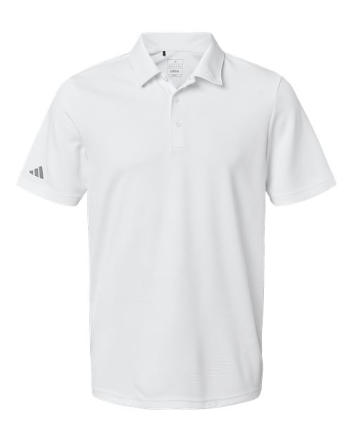 Adidas Men's Micro Piqué Polo - White