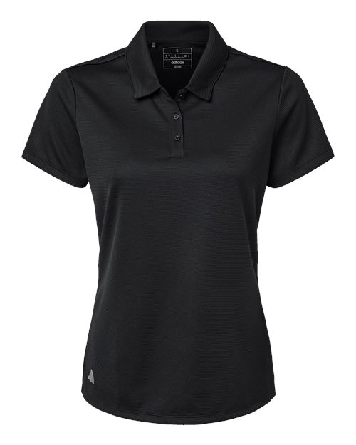 Adidas Women's Micro Piqué Polo - Black