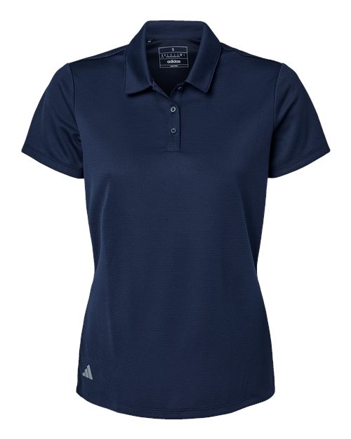 Adidas Women's Micro Piqué Polo - Collegiate Navy