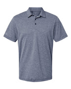 Adidas Men's Heathered Polo - Collegiate Navy Melange