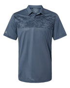 Adidas Men's Camo Chest Print Polo - Tech Ink