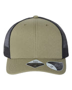 Atlantis Headwear Sustainable Trucker Cap - Olive/ Black