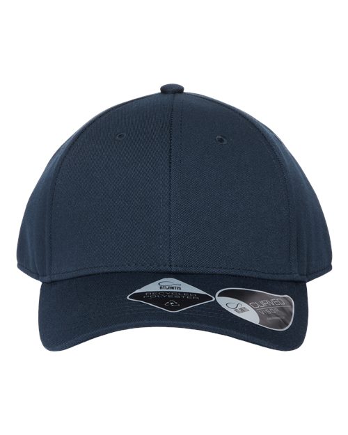 Atlantis Headwear Sustainable Structured Cap - Navy