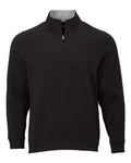 Boxercraft Unisex Fleece Quarter-Zip Pullover - Black