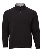 Boxercraft Unisex Fleece Quarter-Zip Pullover - Black