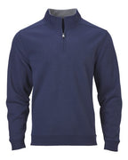 Boxercraft Unisex Fleece Quarter-Zip Pullover - Navy