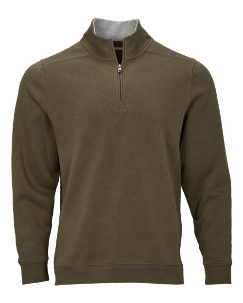 Boxercraft Unisex Fleece Quarter-Zip Pullover - Olive