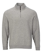 Boxercraft Unisex Fleece Quarter-Zip Pullover - Oxford Heather
