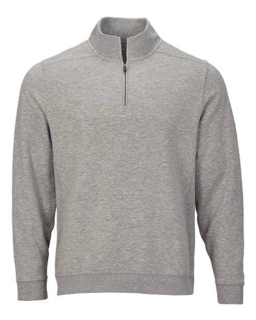 Boxercraft Unisex Fleece Quarter-Zip Pullover - Oxford Heather