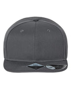 Atlantis Headwear Sustainable Flat Bill Cap - Dark Grey