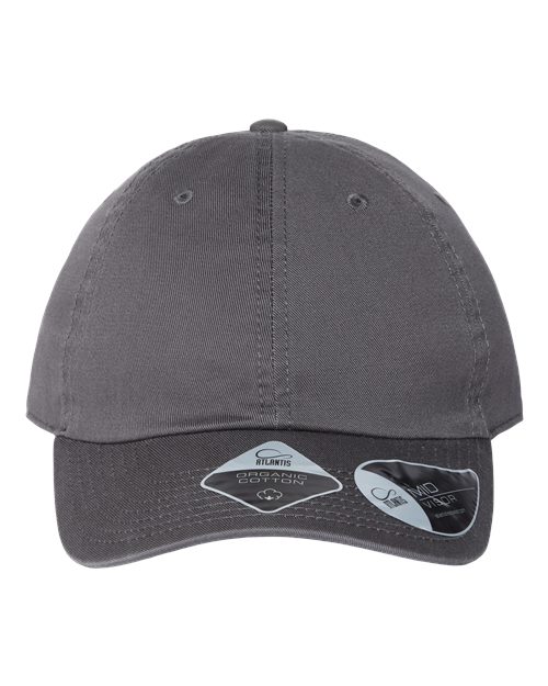 Atlantis Headwear Sustainable Dad Hat - Dark Grey
