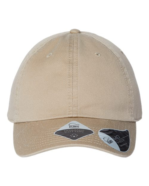 Atlantis Headwear Sustainable Dad Hat - Khaki