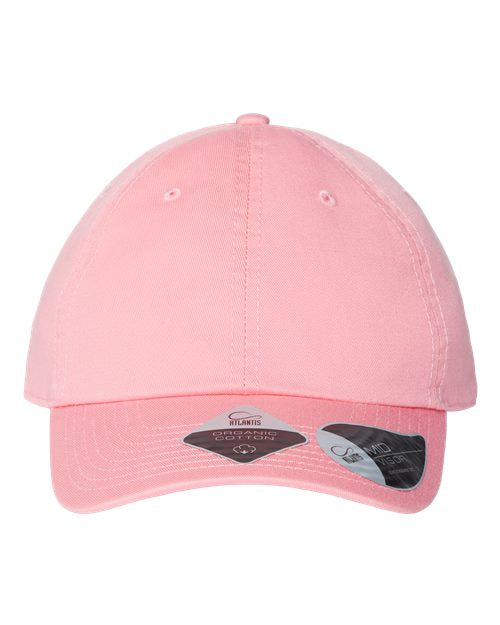 Atlantis Headwear Sustainable Dad Hat - Pink