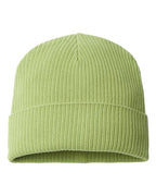 Atlantis Headwear Sustainable Cuffed Beanie - Leaf Green