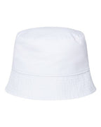 Atlantis Headwear Sustainable Bucket Hat - White