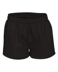 Badger Women's Athletic Fleece Shorts - Black