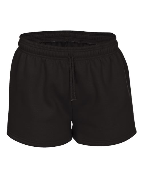 Badger Women's Athletic Fleece Shorts - Black