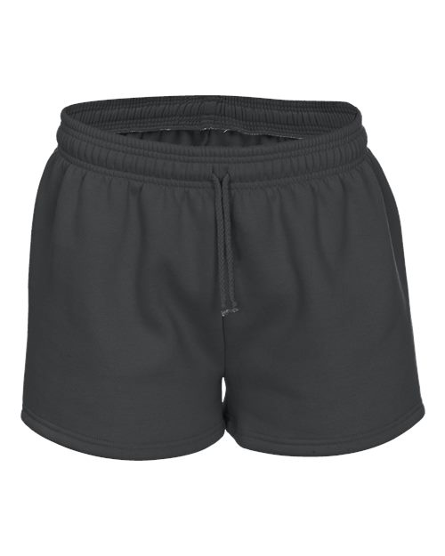 Badger Women's Athletic Fleece Shorts - Charcoal