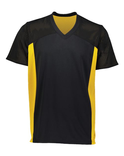 Augusta Sportswear Unisex Reversible Flag Football Jersey - Black/ Gold