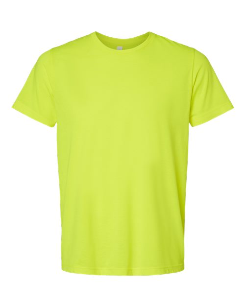 BELLA + CANVAS CVC Jersey Tee (Part 7 of 7) - Neon Yellow
