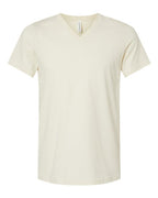 BELLA + CANVAS Unisex Jersey V-Neck Tee (Part 1 of 2) - Natural