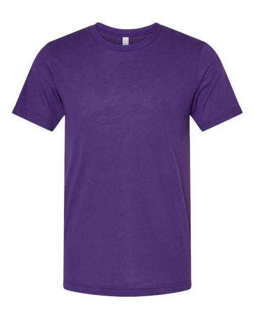 BELLA + CANVAS Triblend Tee (Part 4 of 5) - Solid Team Purple Triblend
