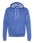 BELLA + CANVAS Unisex Sponge Fleece Hoodie Sweatshirt (Part 2 of 4) - Heather Columbia Blue