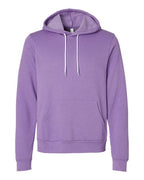 BELLA + CANVAS Unisex Sponge Fleece Hoodie Sweatshirt (Part 3 of 4) - Heather Team Purple
