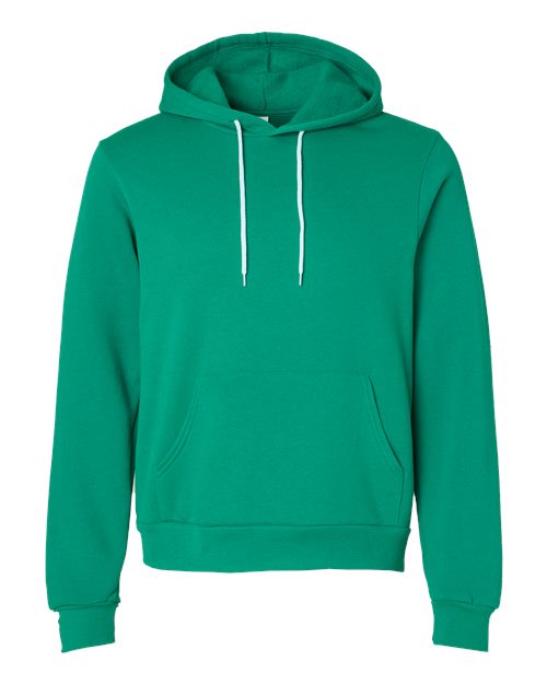 BELLA + CANVAS Unisex Sponge Fleece Hoodie Sweatshirt (Part 3 of 4) - Kelly