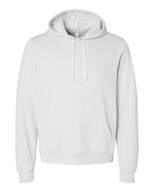 BELLA + CANVAS Unisex Sponge Fleece Hoodie Sweatshirt (Part 4 of 4) - Silver