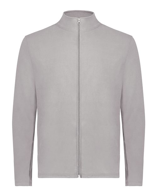 Augusta Sportswear Unisex Eco Revive™ Micro-Lite Fleece Full-Zip Jacket - Athletic Grey