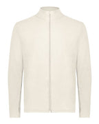 Augusta Sportswear Unisex Eco Revive™ Micro-Lite Fleece Full-Zip Jacket - Oyster