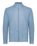Augusta Sportswear Unisex Eco Revive™ Micro-Lite Fleece Full-Zip Jacket - Storm