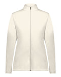 Augusta Sportswear Women's Eco Revive™ Micro-Lite Fleece Full-Zip Jacket - Oyster