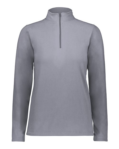 Augusta Sportswear Women's Eco Revive™ Micro-Lite Fleece Quarter-Zip Pullover - Graphite