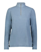 Augusta Sportswear Women's Eco Revive™ Micro-Lite Fleece Quarter-Zip Pullover - Storm