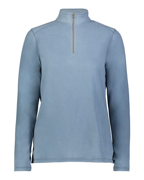 Augusta Sportswear Women's Eco Revive™ Micro-Lite Fleece Quarter-Zip Pullover - Storm