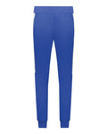 Augusta Sportswear Youth Eco Revive™ Three-Season Triblend Fleece Joggers - Royal/ Grey Heather