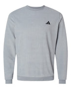 Adidas Men's Terry Loop Crewneck Sweatshirt - Grey Three