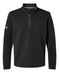 Adidas Men's Spacer Quarter-Zip Pullover - Black