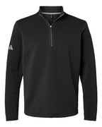 Adidas Men's Spacer Quarter-Zip Pullover - Black