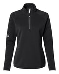 Adidas Women's Spacer Quarter-Zip Pullover - Black