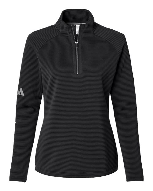 Adidas Women's Spacer Quarter-Zip Pullover - Black