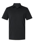 Adidas Men's Blended Polo - Solid Black