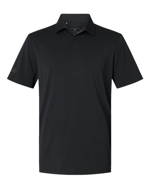 Adidas Men's Blended Polo - Solid Black