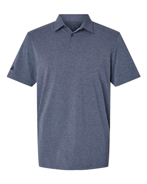 Adidas Men's Blended Polo - Collegiate Navy Melange