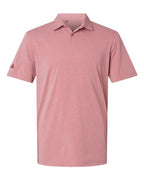 Adidas Men's Blended Polo - Pink Strata Melange