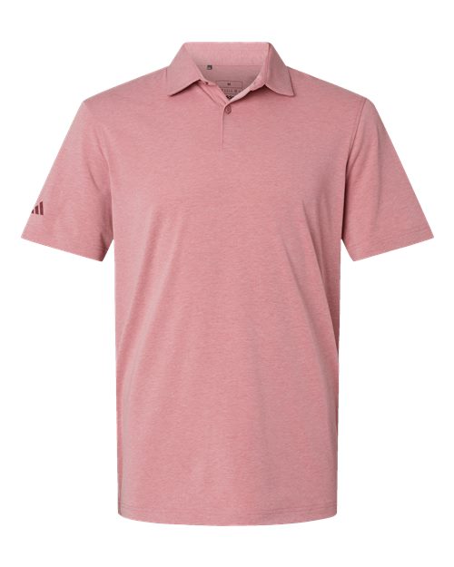 Adidas Men's Blended Polo - Pink Strata Melange