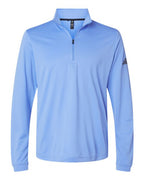 Adidas Men's Ultimate365 Lightweight Quarter-Zip Pullover - Blue Fusion